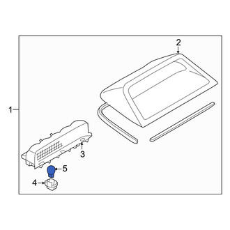 Mazda OE - Rear Center High Mount Stop Light Bulb