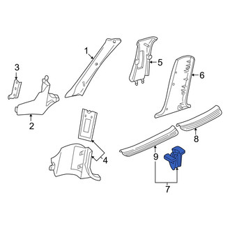 Mazda OE - Door Sill Plate