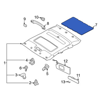 Mazda OE - Roof Insulator