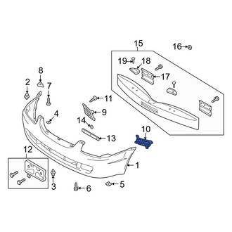 Mazda OE - Front Left Jack Plug Cover