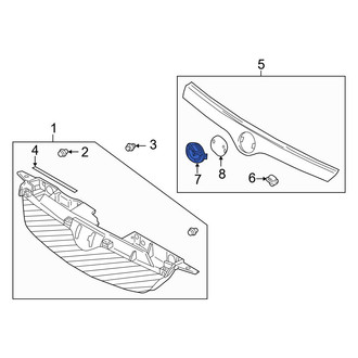 Mazda OE - Front Grille Emblem