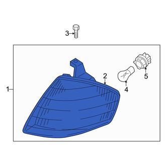 Mazda OE - Front Right Parking Light Lens