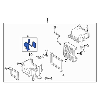 Mazda OE - A/C Expansion Valve