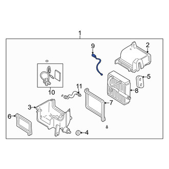 Mazda OE - HVAC Evaporator Temperature Switch
