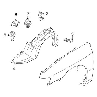 Mazda OE - Fender & Components