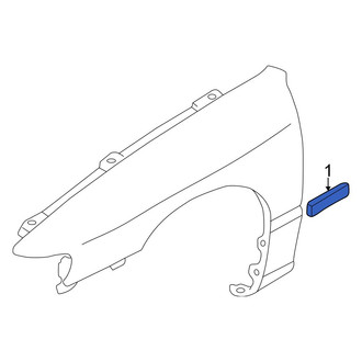 Mazda OE - Front Left Fender Molding