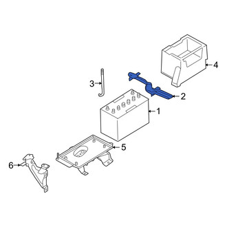 Mazda OE - Battery Hold Down