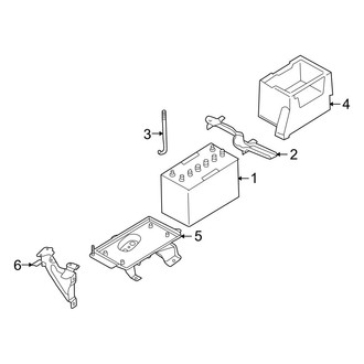 Mazda OE - Electrical - Battery