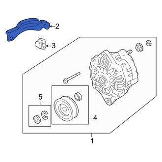 Mazda OE - Alternator Adjusting Bracket