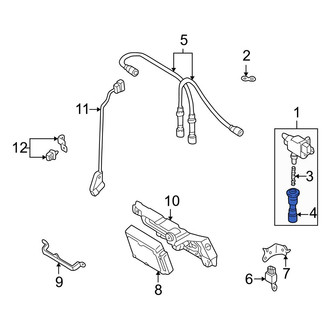 Mazda OE - Ignition Coil Connector