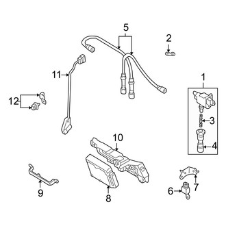 Mazda OE - Electrical - Ignition System (DX / LX 1.6L)