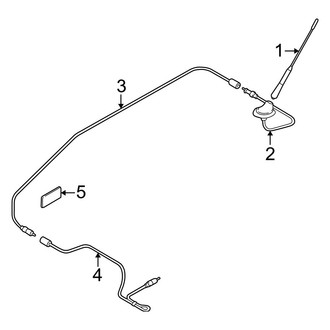 Mazda OE - Electrical - Antenna