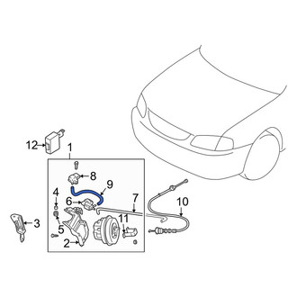 Mazda OE - Cruise Control Vacuum Hose