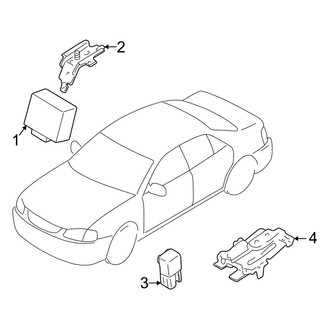 Mazda OE - Electrical - Keyless Entry Components