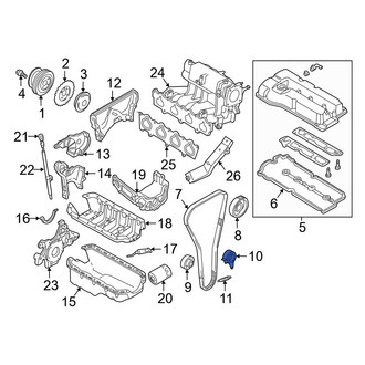 Mazda OE - Engine Timing Belt Tensioner