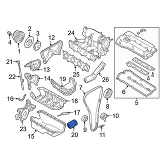Mazda OE - Engine Oil Filter