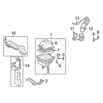 Mazda OE - Engine / Transaxle - Air Intake