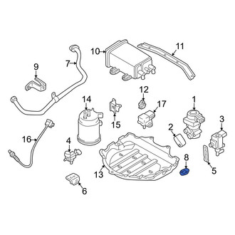 Mazda OE - Exhaust Gas Recirculation (EGR) Tube Gasket