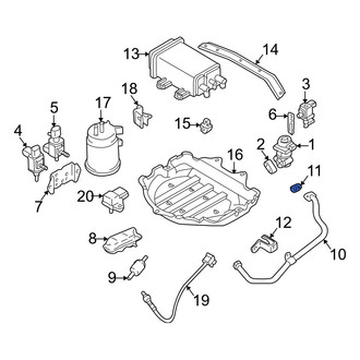 Mazda OE - Exhaust Gas Recirculation (EGR) Tube Gasket