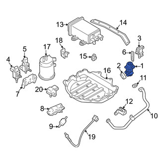 Mazda OE - Exhaust Gas Recirculation (EGR) Valve