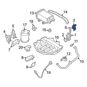 Mazda OE - Vapor Canister Purge Solenoid