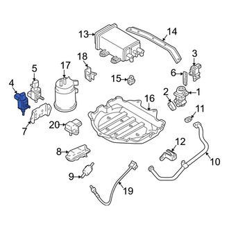 Mazda OE - Vapor Canister Purge Solenoid
