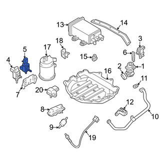 Mazda OE - Vapor Canister Purge Solenoid