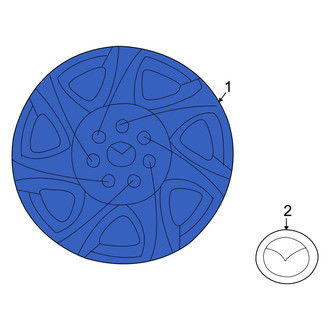 Mazda OE - Wheel Cover
