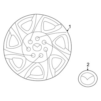 Mazda OE - Wheels - Covers & Trim