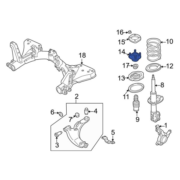 Suspension Strut Mount