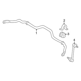 Mazda OE - Front Suspension - Stabilizer Bar & Components