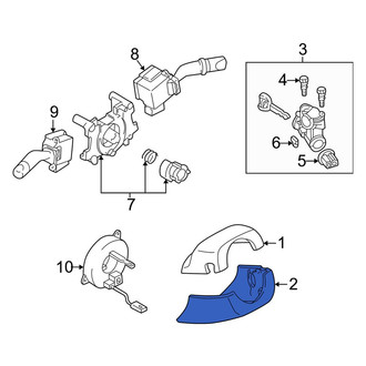 Mazda OE - Lower Steering Column Cover