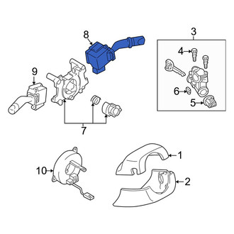 Mazda OE - Wiper Switch