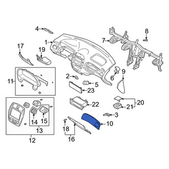Mazda OE - Instrument Panel Pad