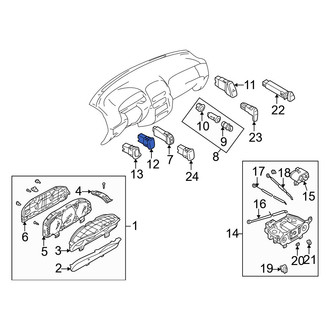 Mazda OE - Instrument Panel Cover