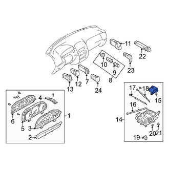 Mazda OE - HVAC Blower Control Switch
