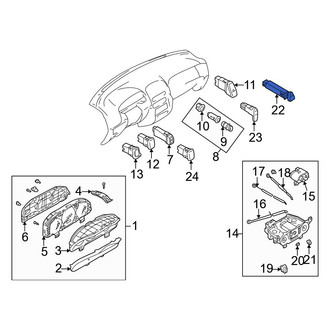 Mazda OE - HVAC Pressure Switch