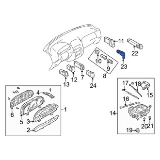 Mazda OE - Instrument Panel Cover