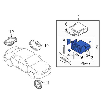 Mazda OE - Radio Control Unit