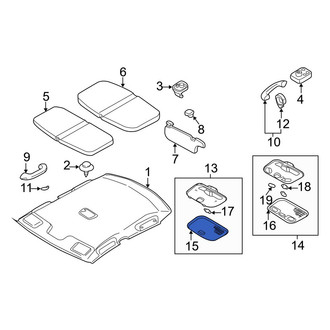 Mazda OE - Dome Light Lens