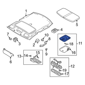 Mazda OE - Dome Light