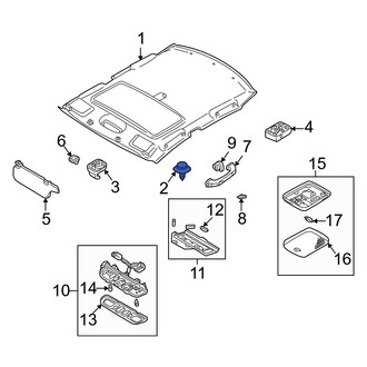 Mazda OE - Headliner Clip