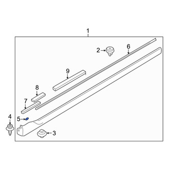 Mazda OE - Side Body Trim Protector
