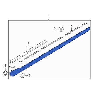 Mazda OE - Rocker Panel Guard