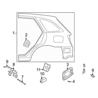 Mazda OE - Quarter Panel & Components