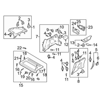 Mazda OE - Quarter Panel - Interior Trim