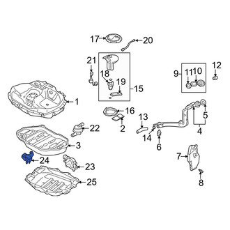 Mazda OE - Fuel Tank Pressure Sensor