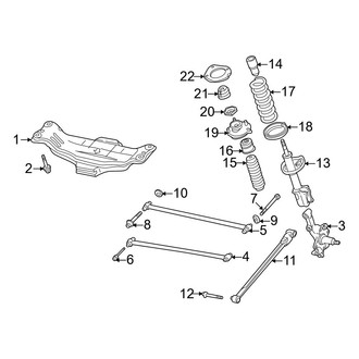 Mazda OE - Rear Suspension - Suspension Components