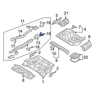 Mazda OE - Rear Tow Hook
