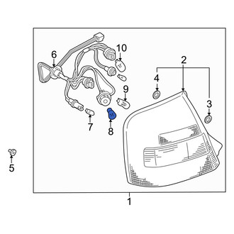Mazda OE - Side Marker Light Bulb